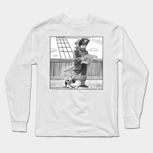 Pirate's best friend Long Sleeve T-Shirt